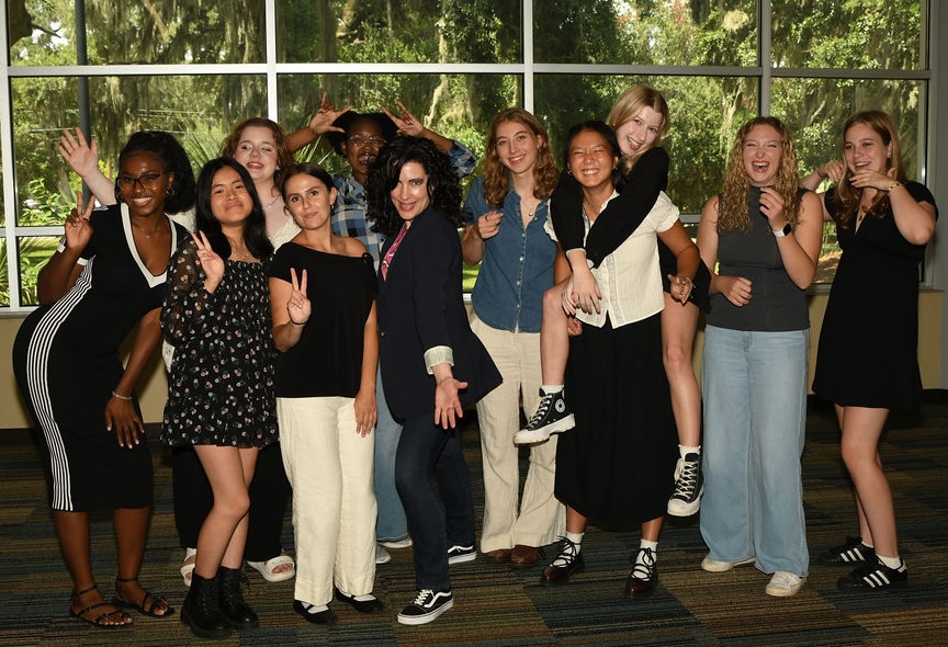 Girls Code Savannah team having fun