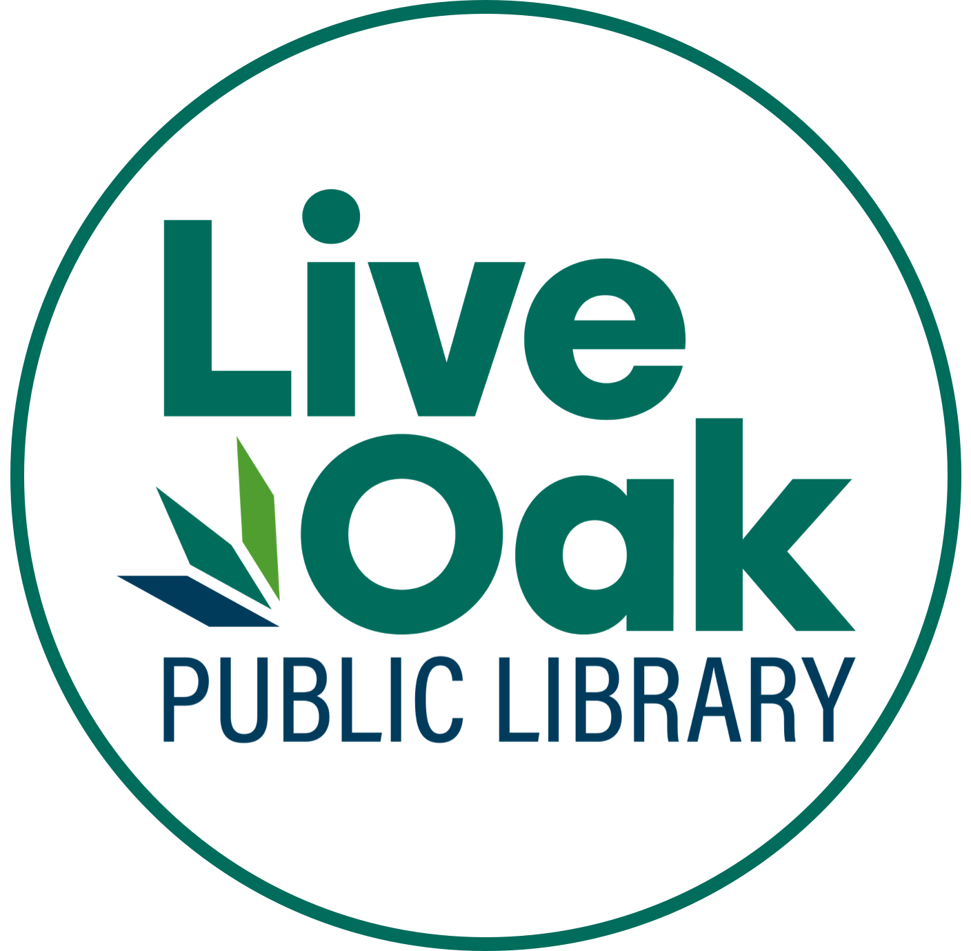 Live Oak Public Library logo